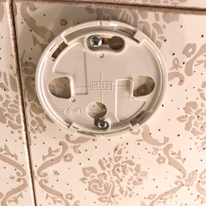 天井取り付け後