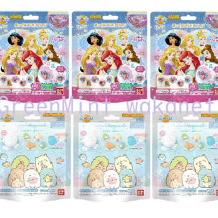 （セット商品）びっくら？たまご おもちゃ入り入浴剤　☆ディズニープリンセス☆すみっコぐらし☆ ２種類６個セット