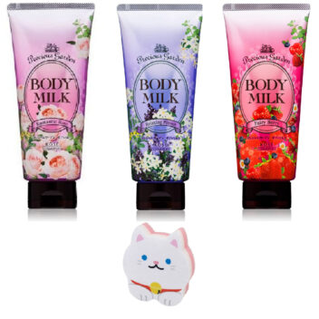 【セット商品】KOSE プレシャスガーデン ボディミルク ボディクリーム (ローズ・フラワー・ベリー) +プレゼント付
